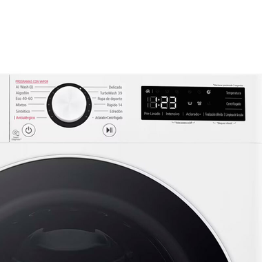 Lavadora LG F4WR6009A0W 9Kg (2)