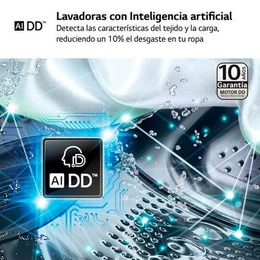 Lavadora LG F4WR6009A0W 9Kg (9)