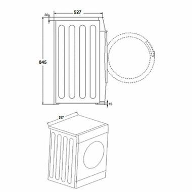 Lavadora Fagor 3FE7112 7Kg (1)