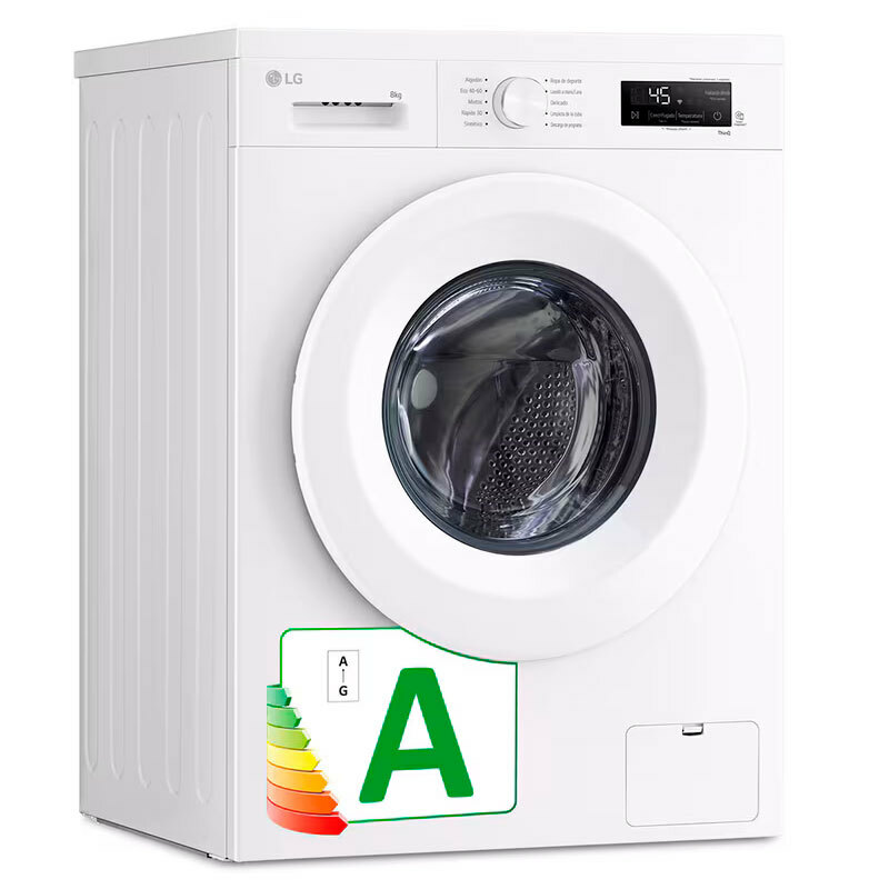 Lavadora LG F4X1008NWH 8Kg