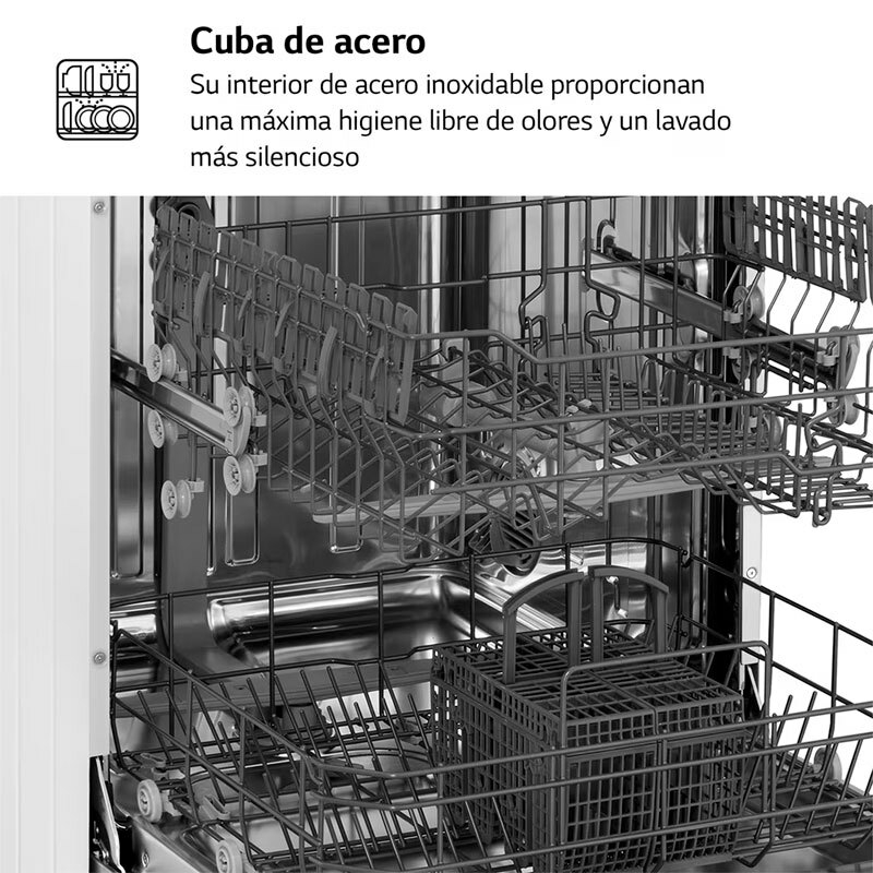 Lavavajillas LG DF030FW 60 cm (8)