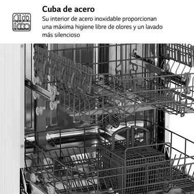 Lavavajillas LG DF030FW 60 cm (8)
