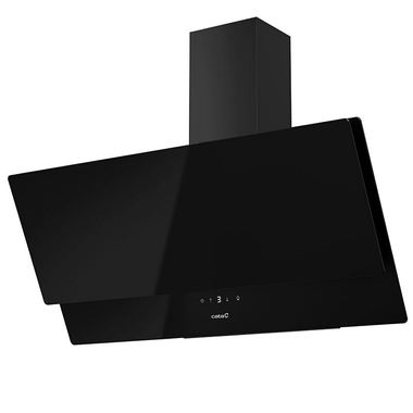 Campana decorativa Cata JUNO Plus 9000 GBK Cristal Negro 90 cm