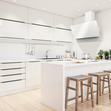 Campana decorativa Cata JUNO Plus 7000 GWH Blanco 70 cm (2)