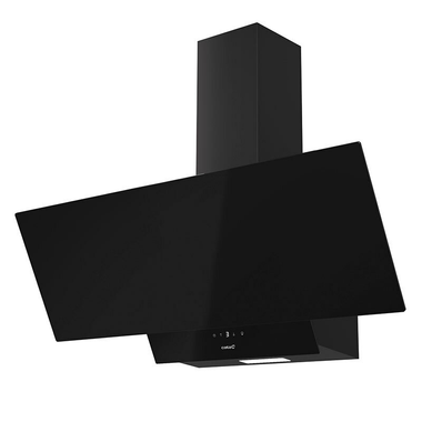 Campana decorativa Cata JUNO 9000 GBK Cristal Negro 90 cm