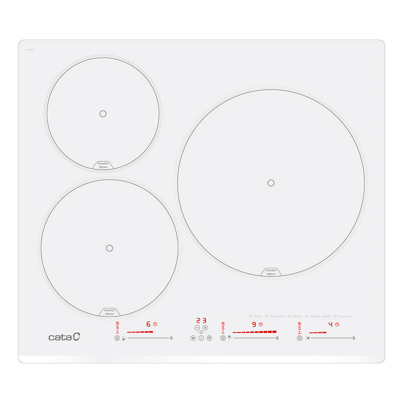 Placa Inducción Cata INSB6003E2WH 60 cm