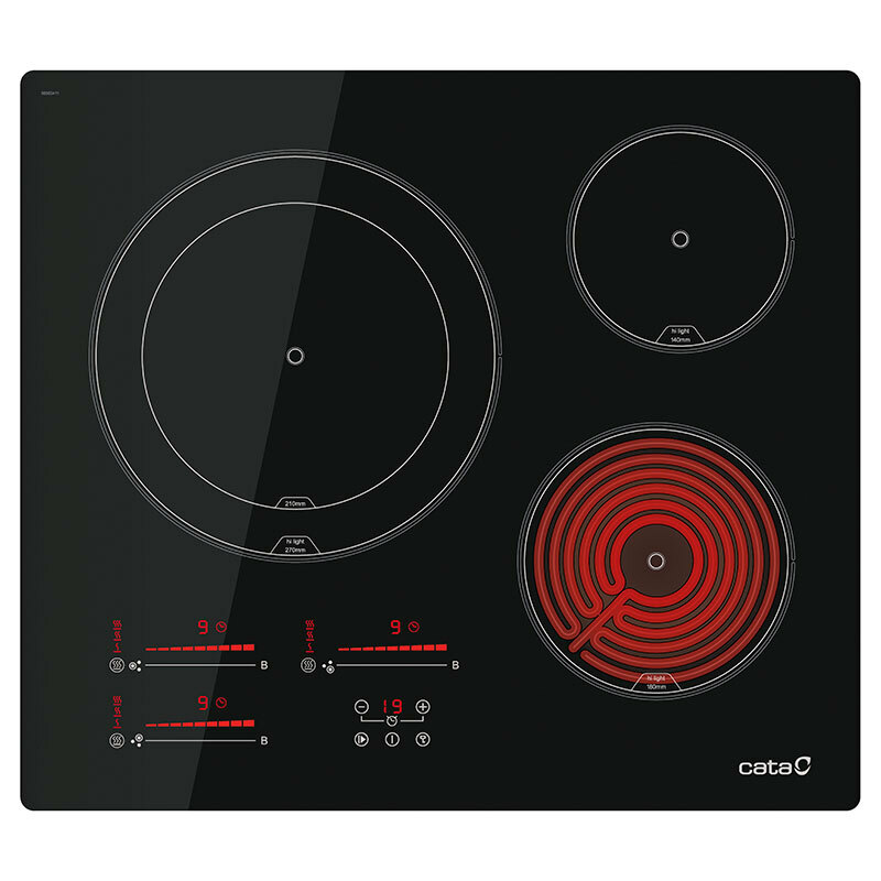 Placa Vitrocerámica Cata TDM6003 60 cm