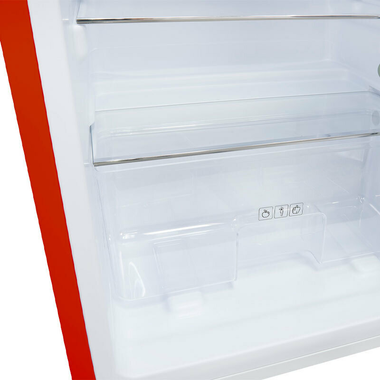 Frigorífico 1 Puerta Exquisit RKS325-V-H-160F Rojo (7)