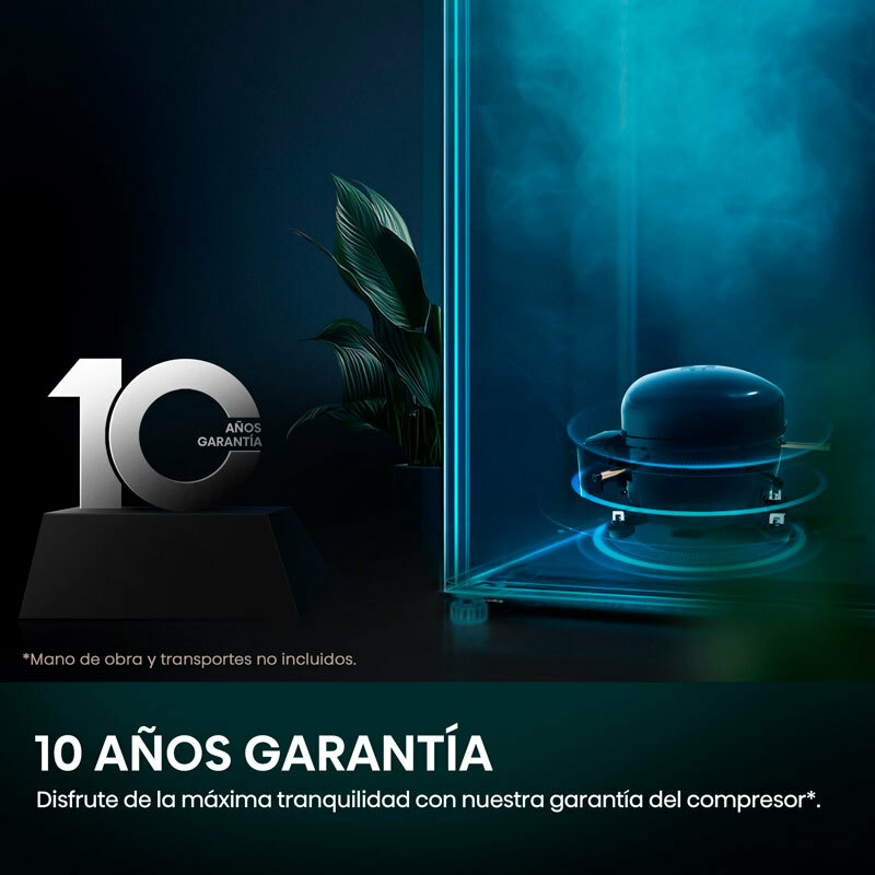 Frigorífico Americano Hisense RS818N4TIC1 Inox (4)