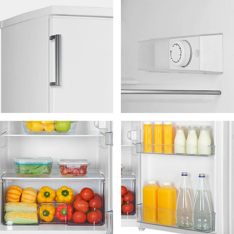 Frigorífico 1 Puerta Hisense RL170D4BWE Blanco (4)