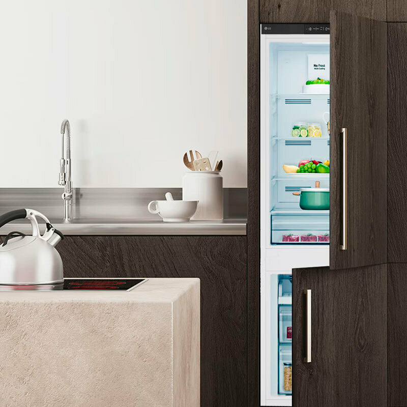 Frigorífico Combi integrable LG GTFN256SER (6)