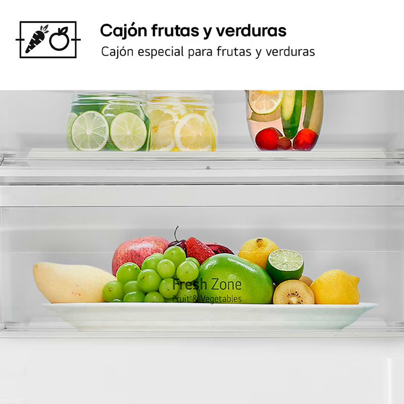 Frigorífico Combi integrable LG GTFN256SER (9)