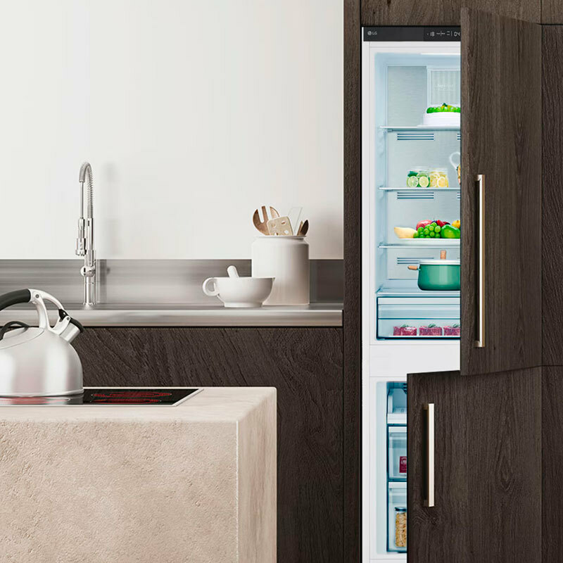 Frigorífico Combi integrable LG GTFN256SET (6)