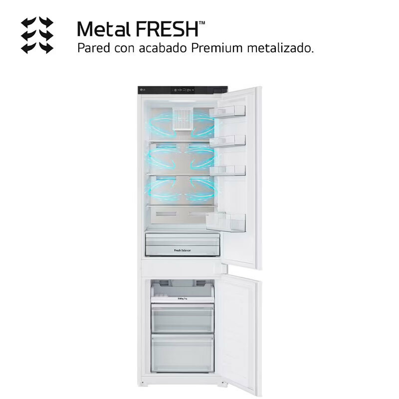 Frigorífico Combi integrable LG GTFN256SET (9)