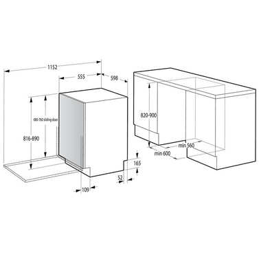 Lavavajillas integrable Hisense HV673A65 60 cm (1)