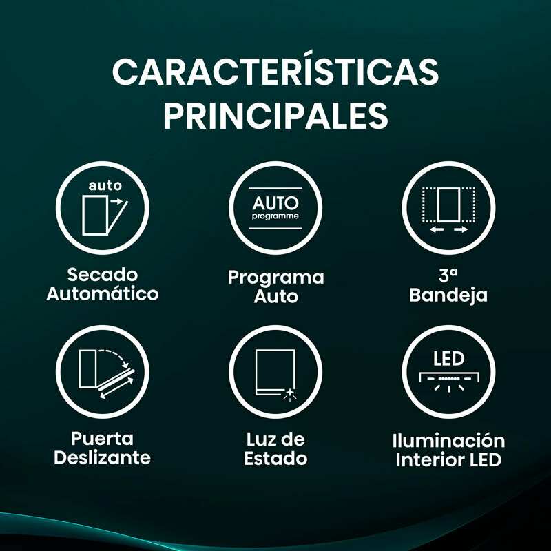 Lavavajillas integrable Hisense HV673A65 60 cm (3)