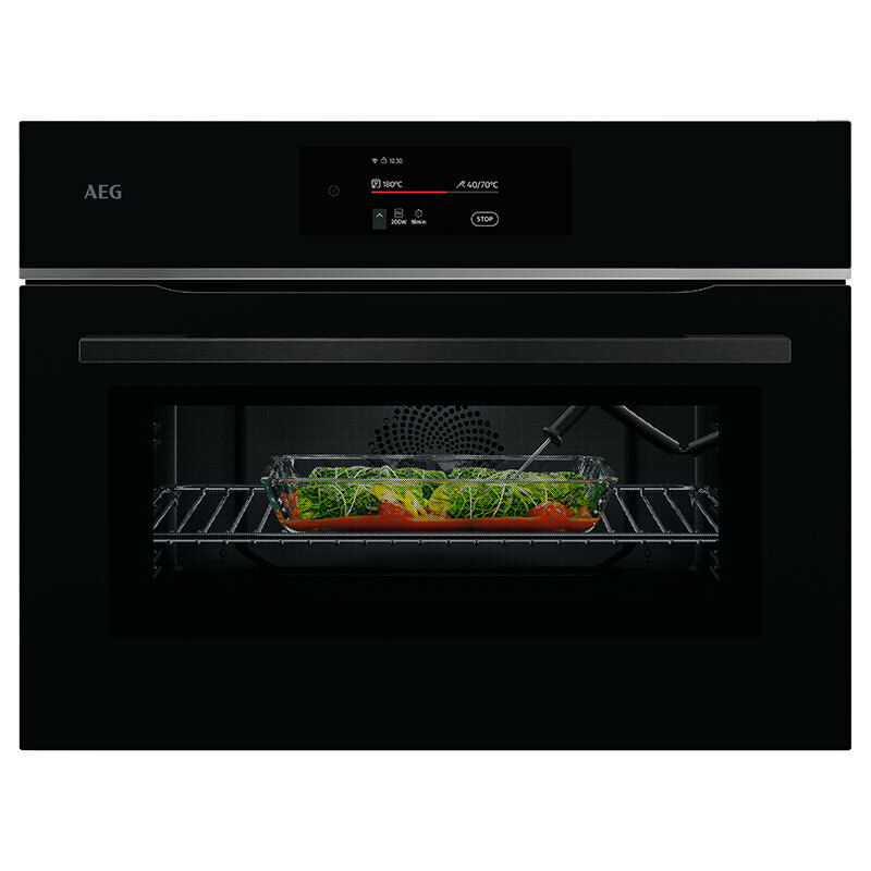 Horno AEG TK8NK721B Cristal Negro