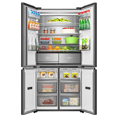 Frigorífico Americano Hisense RQ768N4GBE Cristal Negro (2)