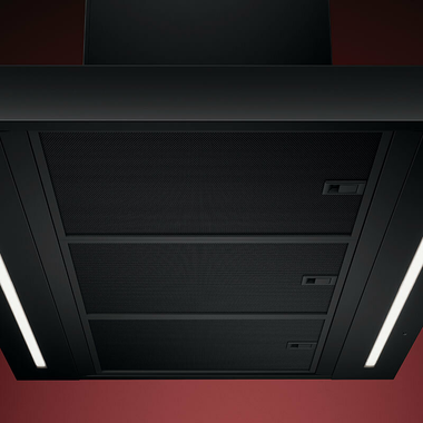 Campana decorativa AEG GI87D91CB Negro Mate 90 cm (5)