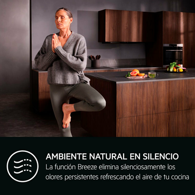 Campana decorativa AEG GI87D91CB Negro Mate 90 cm (9)