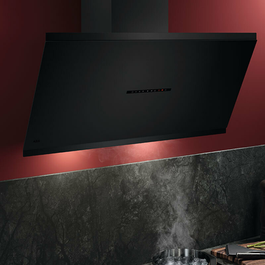 Campana decorativa AEG GV77D91ST Negro 90 cm (3)