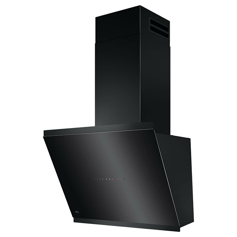 Campana decorativa AEG GV77D61SB Cristal Negro 60 cm