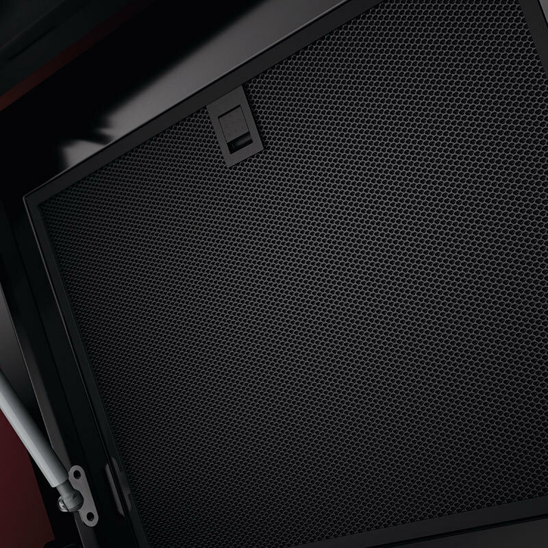 Campana decorativa AEG GV77D61SB Cristal Negro 60 cm (4)