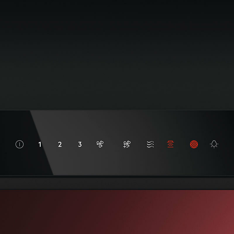 Campana decorativa AEG GB87D91CB Acero Negro 90 cm (2)