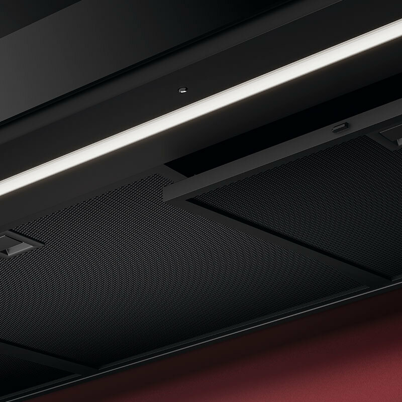 Campana decorativa AEG GB87D91CB Acero Negro 90 cm (7)