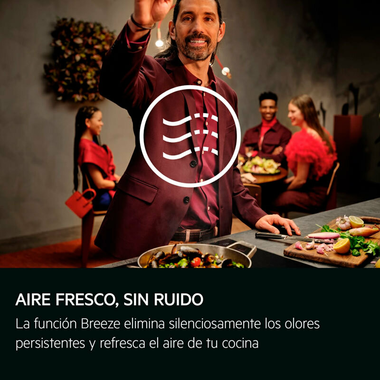 Campana de techo AEG NDC7792SW Acero Blanco 90 cm (7)