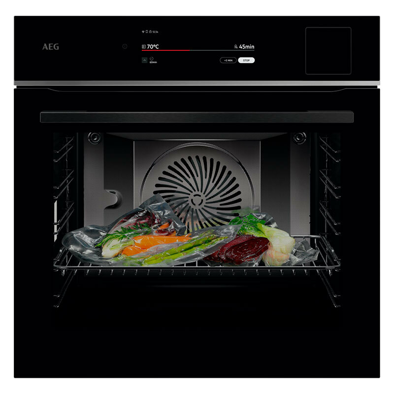 Horno AEG TP9SB831AB Cristal Negro