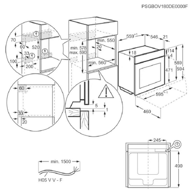 Horno AEG TP9SB831AB Cristal Negro (1)