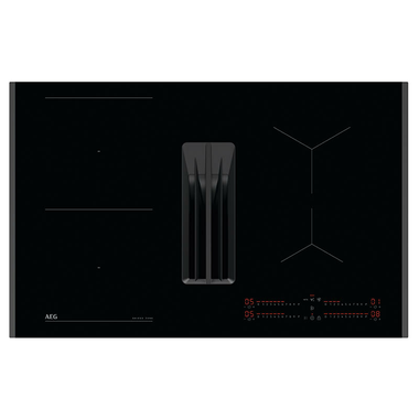 Placa Inducción con extractor integrado AEG TH84CB03FB 80 cm