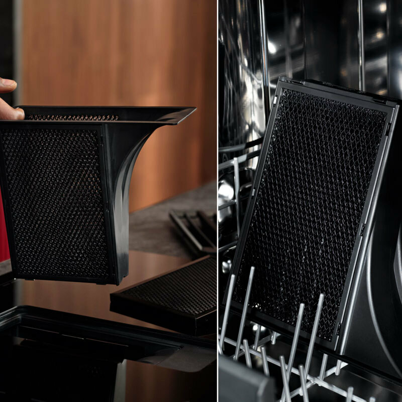 Placa Inducción con extractor integrado AEG TH84CB03FB 80 cm (6)