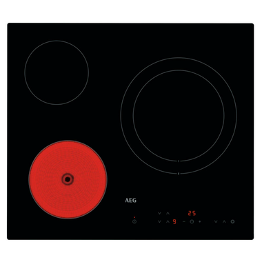 Placa Vitrocerámica AEG HRB63321CK 60 cm