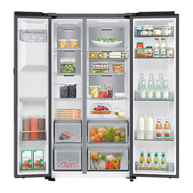 Frigorífico Americano Samsung RS80F64KDTEF Inox (2)