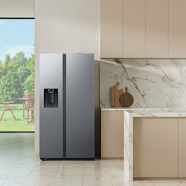 Frigorífico Americano Samsung RS80F64KDTEF Inox (8)