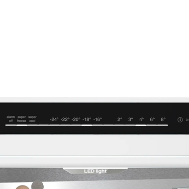 Frigorífico Combi Siemens KG49N4XAF Acero Negro (4)