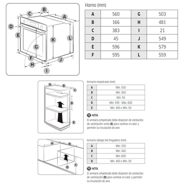 Horno Samsung NV7B4430ZAB/U1 (1)