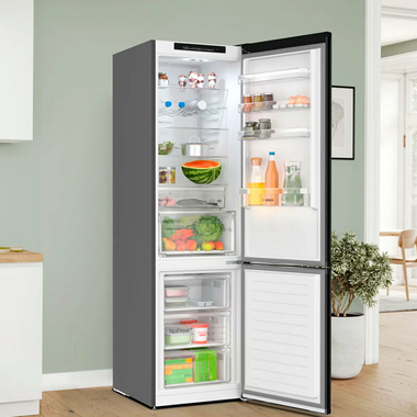 Frigorífico Combi Bosch KGN392XCF Acero Negro (2)