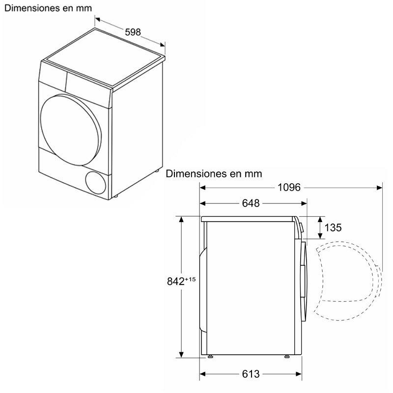 Secadora Bosch WQG245D1ES 9Kg (1)