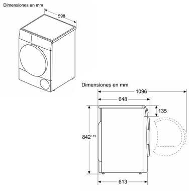 Secadora Bosch WQG235D1ES 8Kg (1)