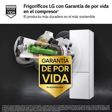 Frigorífico Combi LG GBV22NCDSW Blanco (7)
