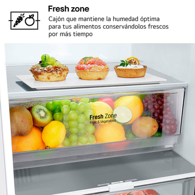 Frigorífico Combi LG GBV22NCDSW Blanco (9)