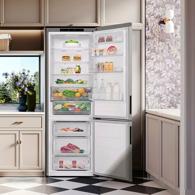 Frigorífico Combi LG GBV21NCDPY Inox (3)