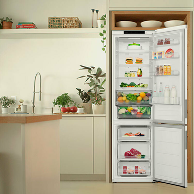 Frigorífico Combi LG GBV21NCDSW Blanco (3)