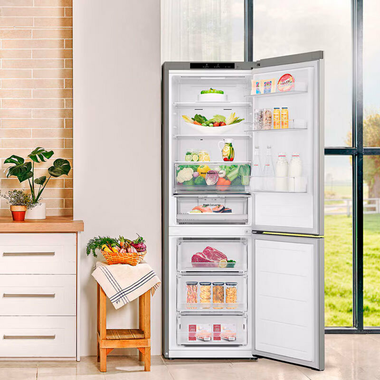 Frigorífico Combi LG GBV3100APY Inox (3)