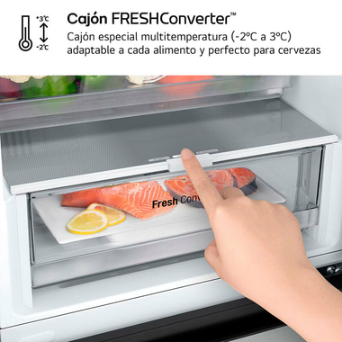 Frigorífico Combi LG GBV3100ASW Blanco (9)
