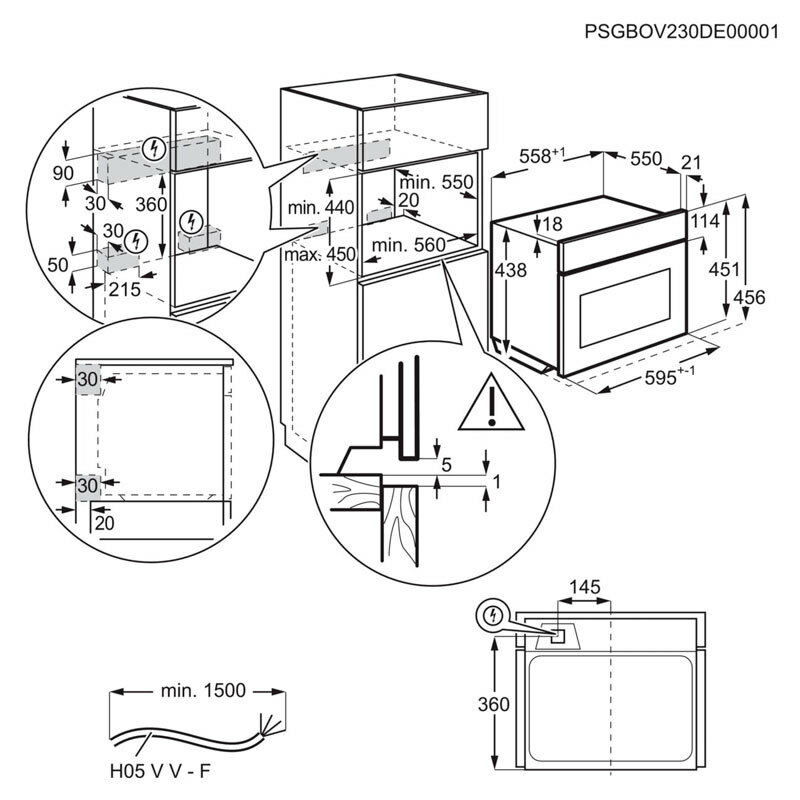 Horno AEG TA7PK721B Cristal Negro (1)