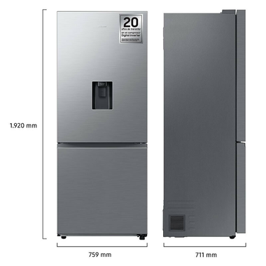 Frigorífico Combi Samsung RB50DG632ES9EF Inox (1)